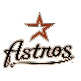 Houston Astros Small Window Cling