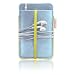 ipod touch sleeve filz himmelblau - gelb