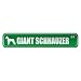 schnauzer16 - GIANT SCHNAUZER ST STREET SIGN DOG