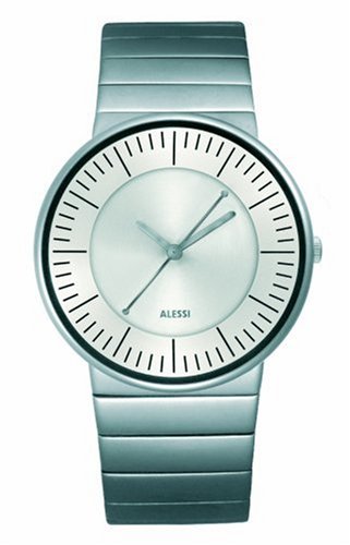 Alessi Unisex-Armbanduhr Luna AL 8000
