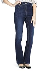 Slim Denim Bootleg Jeans