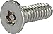 6-32 x 3/4 Tamper Resistant Torx Drive Flat Head Socket Machine Screw 18-8 Stainless Steel (T-15) (20)