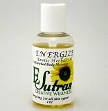 AROMATHERAPY MASSAGE OIL - ENERGIZE - 8 oz.