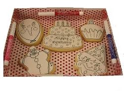 Birthday Color Your Own Cookies