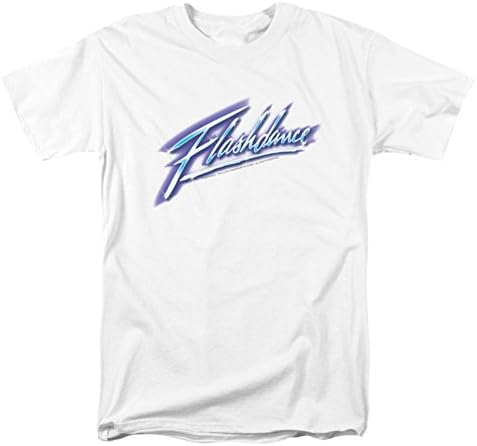 Flashdance Men's Logo T-shirt Large White