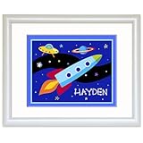 Out of This World White Personalized Print