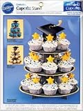 Wilton Graduation Cardboard Cupcake Stand Holds 24 Cupcakes 12