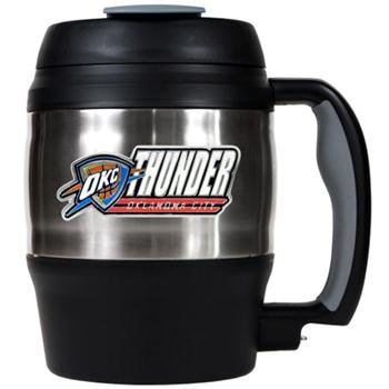 NBA Oklahoma City Thunder 52-Ounce Stainless Steel Macho Travel Mug with Bottle Opener