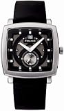 Police Gents Phalanx Black Silicon Strap and Black Dial Watch