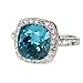 Fashion Plaza Women's Cubic Zirconia Wedding Engagement Ring R232