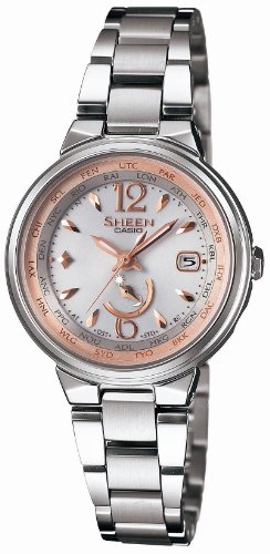 Casio Sheen Solar Women's Watch with World 6 Station SHW1507D7AJF Japan import