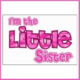 Im The Little Sister Iron-On Decal