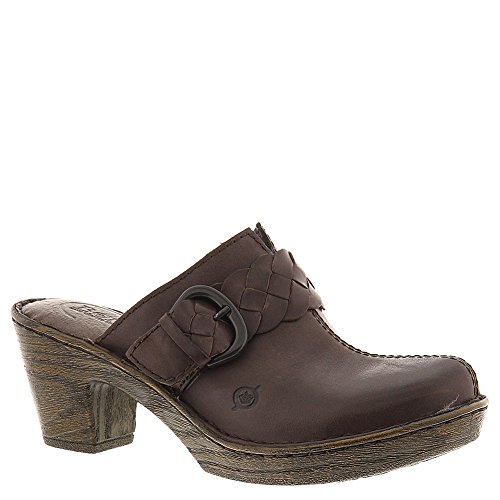 Women's Born, Emme mid heel leathers Clogs