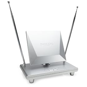 Philips High Performance Amplified Indoor Uhf/Vhf/Fm/HDTV Antenna