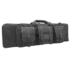 Condor Single Rifle Case (Black, 42 x 12 x 3-Inch)