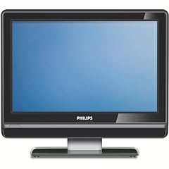 Philips 23 PFL 5522 D 58,4 cm (23 Zoll) 16:9 HD-Ready LCD-Fernseher mit integriertem DVB-T Tuner schwarz