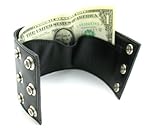 M2m Wallet, Leather, Wrist, Black