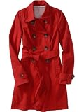 Old Navy Womens Long Button-Front Trench Coats