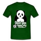 Spreadshirt, Just you know why, Männer T-Shirt klassisch, bottlegreen, XL