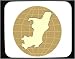 Mouse Pad with Africa, globe, Congo, area, map, region, geograpy, outline, land