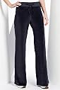 Cotton Rich Velour Bootleg Joggers