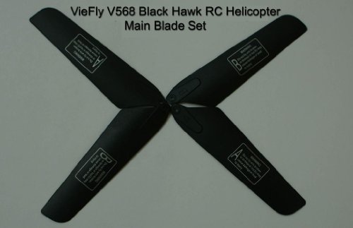 Replacement Main Blade for The Newest Viefly V568 3 Channel Black Hawk with Gryo Replacement Main Blade for The Newest Viefly V568 3 Channel Black Hawk with Gryo