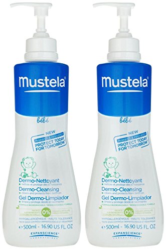 Mustela Bebe Range Dermo-Cleansing - 16.9 fl oz - 2 pk