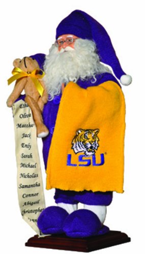 LSU - Santa in Pajamas