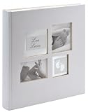 Produkt-Bild: Walther UK-172 Babyalbum Little Foot mit Ausstanzung f&uuml;r pers&ouml;nlichen Namen, 60 wei&szlig;e Seiten, 4 Seiten illustrierter Vorspann, 28 x 30,5 cm creme in Geschenkbox