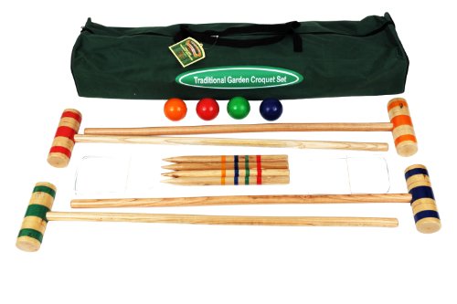 Traditional Garden Games - Set de croquet 96 cm