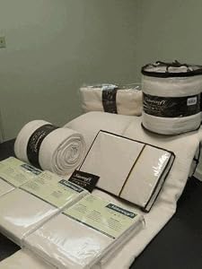 Organics and More Naturesoft Organic Cotton 280 TC King Sateen Duvet Cover