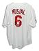 Stan Musial Autographed St. Louis Cardinals Throwback Majestic Jersey Inscribed 