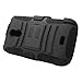Eagle Cell Hybrid Protective Skin Case Cover with Stand and Belt Clip Holster for BLU Studio 5.0 D530 - Retail Packaging - Black/Black