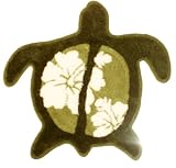 TURTLE HONU RUG/MAT - SAGE GREEN - ISLAND DECOR