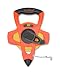 Lufkin FE100 Hi-Viz Linear Open Reel Fiberglass Tape - 3/4-inch X 100-foot