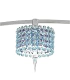Schonbek MCCR0503DI Silver / Diamond Strass Geometrix--Matrix Crystal Single Light Down Lighting Small Track Head from the Geometrix--Matrix Collection