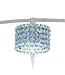 Schonbek MCCR0503SW Silver / Strawberry Fields Strass Geometrix--Matrix Crystal Single Light Down Lighting Small Track Head from the Geometrix--Matrix Collection