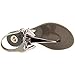 BCBGeneration Delight Women Open Toe Synthetic Bronze Thong Sandal