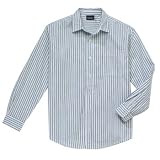 Boys' Long-Sleeve Sherwood Striped Oxford Shirt