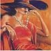 Art Poster Print - En Vogue I - Artist: Kirk Carstens - Poster Size: 31.5 X 27.5 inches