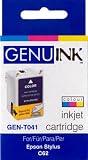 Epson C62 compatible ink cartridge COLOUR - GENO41