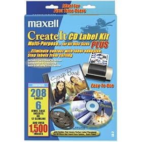 "Create It" CD Label Kit with Image Software