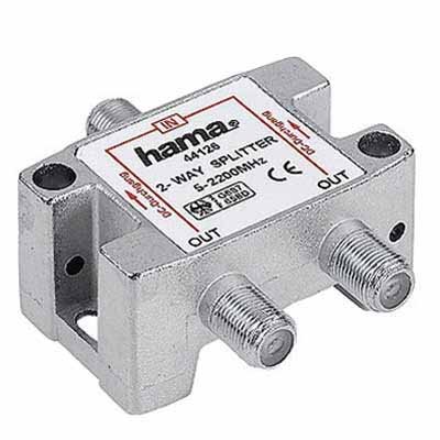 Hama SAT-Verteiler, 2fach, voll geschirmt Preisvergleich