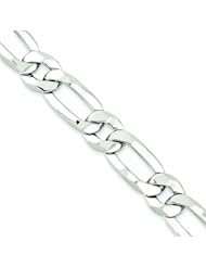 Genuine .925 Sterling Silver 12.25mm Bracelet 44 Grams 9.5 Inch Length. 100% Satisfaction Guaranteed.