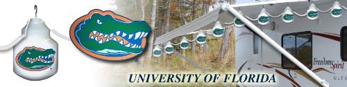 Polymer Products LLC NCAA-FLA100515 University of Florida Ten Globe String Light Set