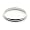 14K White Gold Men's & Women's Wedding Bands 2mm non comfort-fit light, 4
