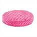 Pink Plush Round Pet Bed
