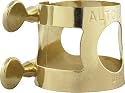 Alto Saxophone Ligature, Lacquered Brass, Yamaha