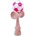 Kaleb USA White & Pink Soccer Ball Kendama and Extra String