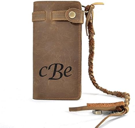 Personalized Engraved Genuine Leather Wallet Money Clip Custom Name Gift